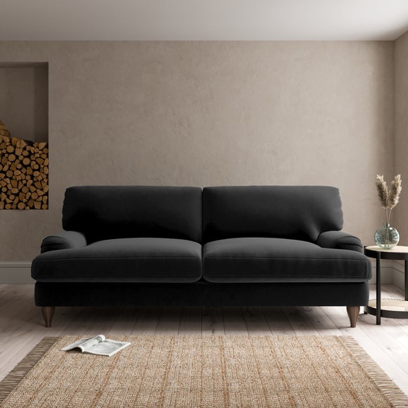 Darwin 4 Seater Sofa Black