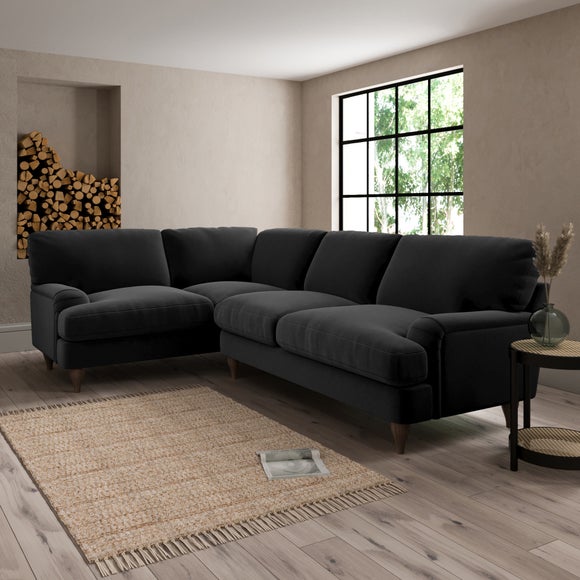 Darwin Corner Sofa Black