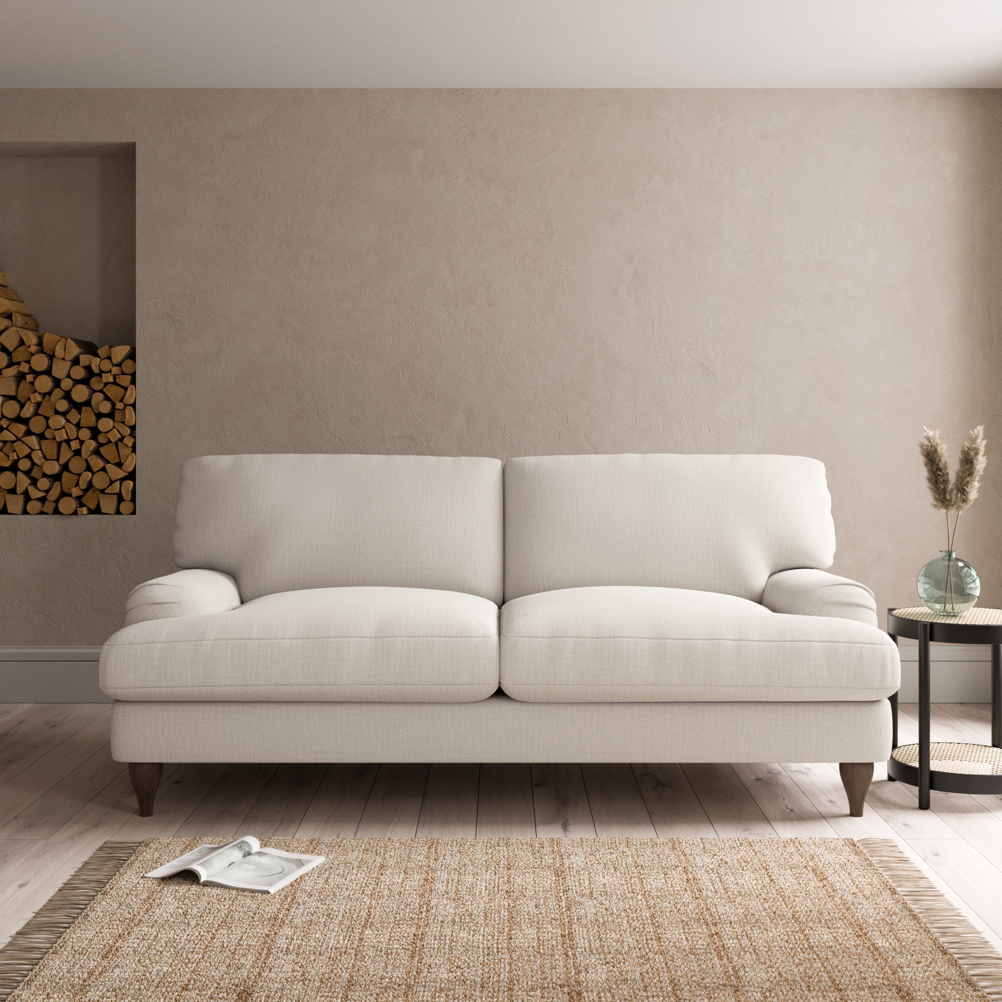 Darwin 3 Seater Sofa Cream