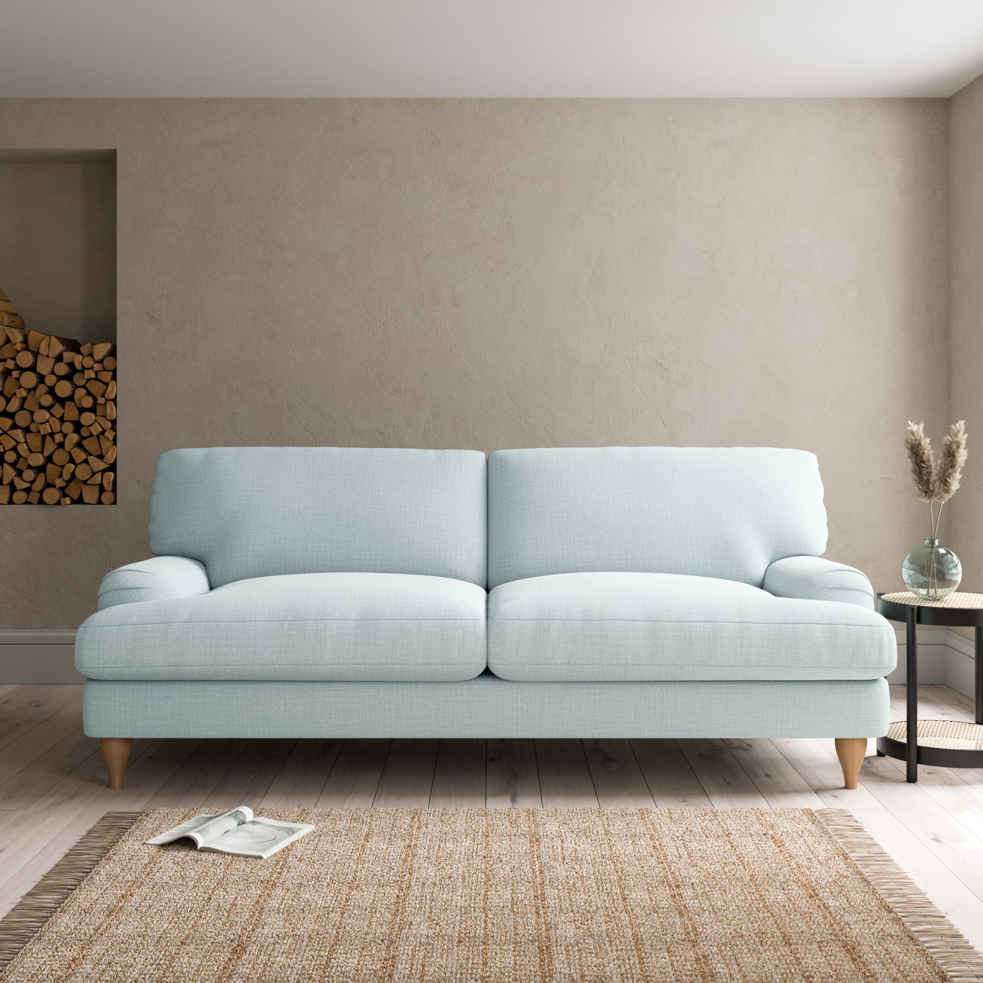 Darwin 4 Seater Sofa Blue