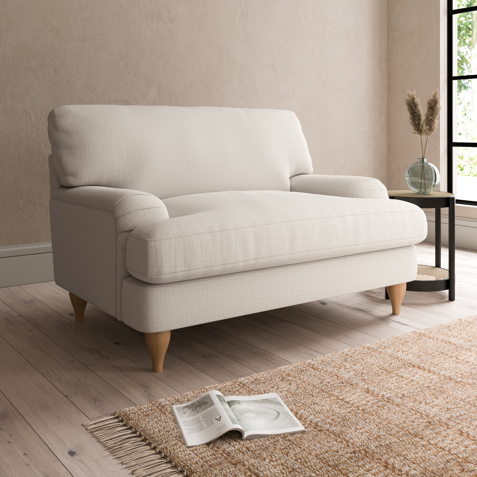 Darwin Snuggle Chair Beige