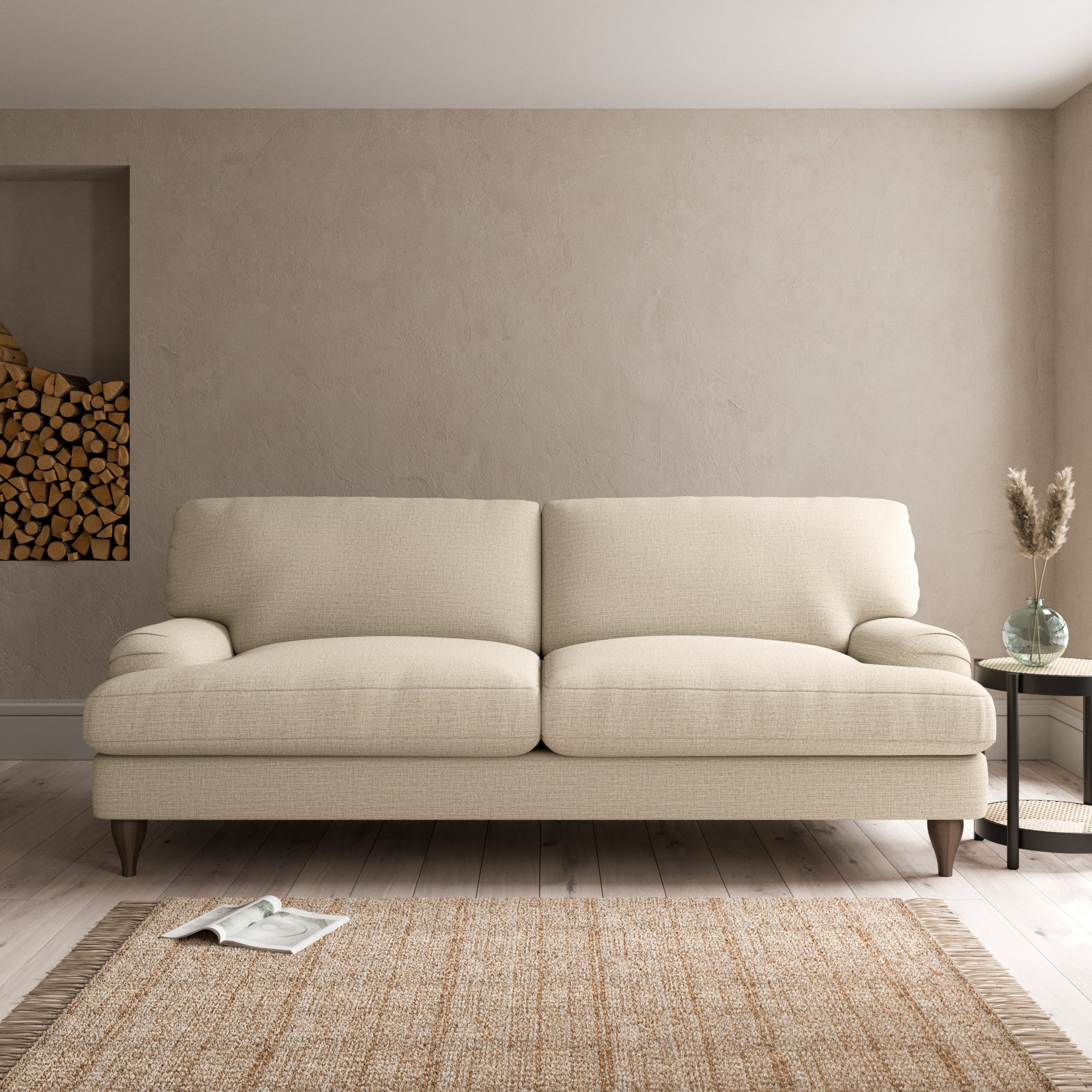 Darwin 4 Seater Sofa Beige