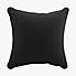 Luxury Velvet Scatter Cushion Luxury Velvet Black undefined