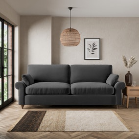 Salisbury Luxury Velvet 4 Seater Sofa