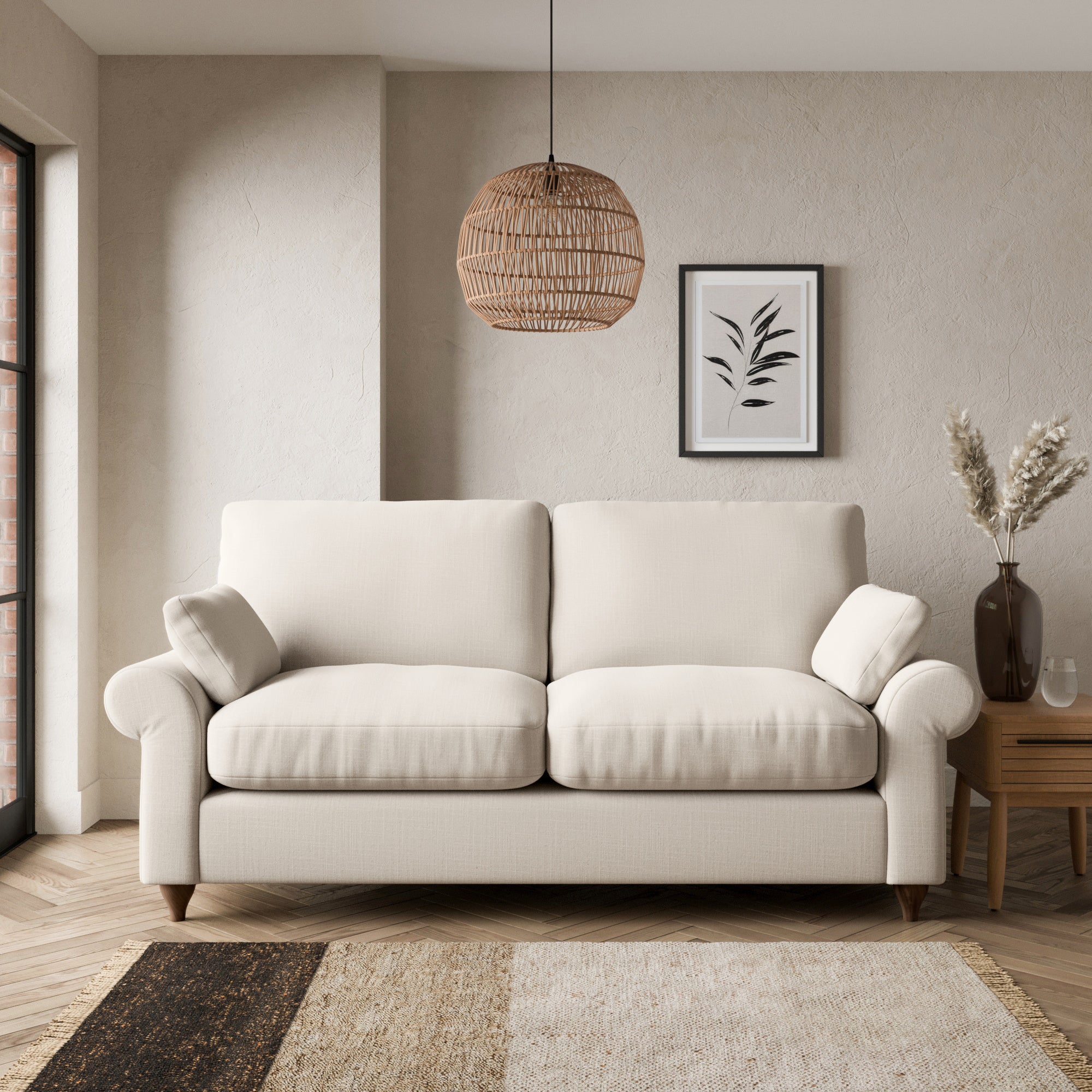 Salisbury 2 Seater Sofa Cream