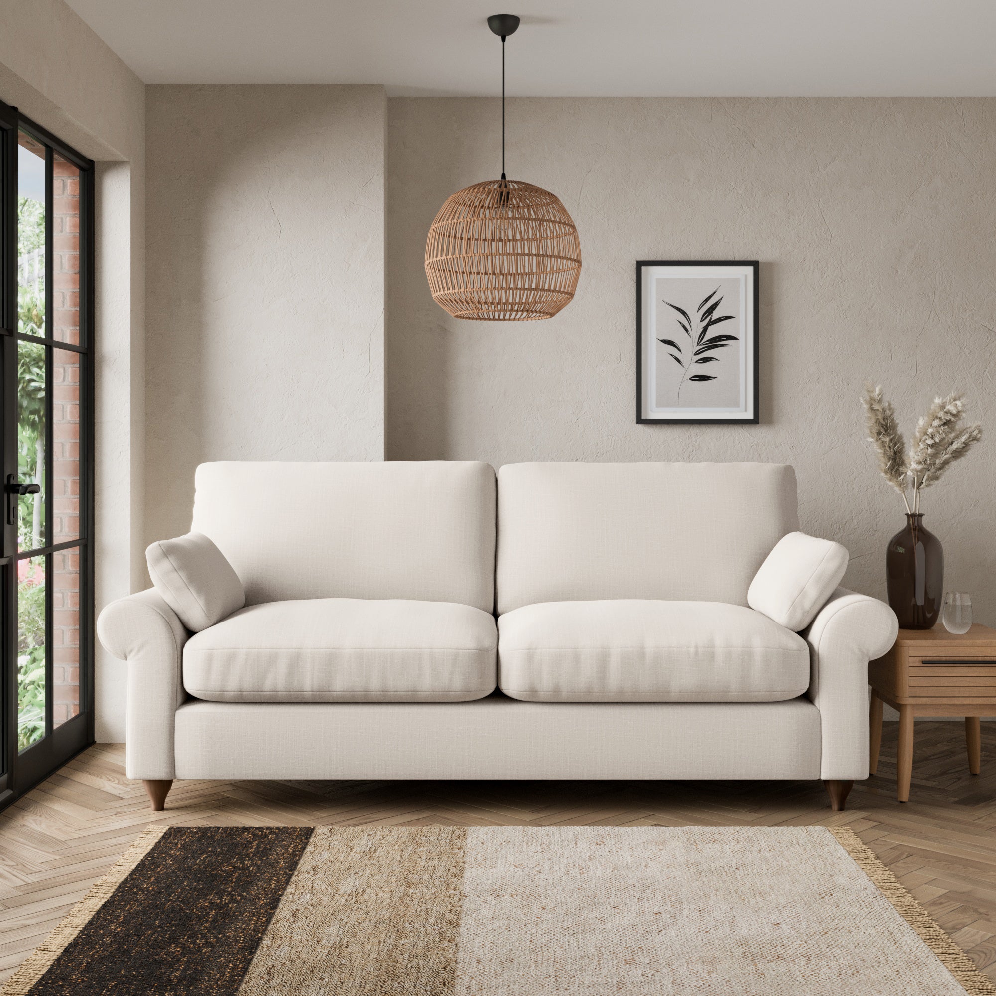 Salisbury 3 Seater Sofa Beige