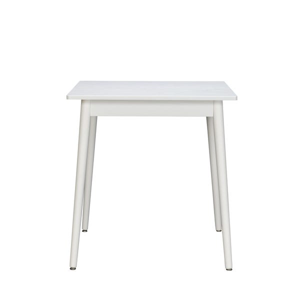 Leo Square Dining Table White