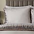 Sequin Duvet Cover and Pillowcase Set Ivory undefined