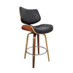 Remy Counter Height Bar Stool, Faux Leather