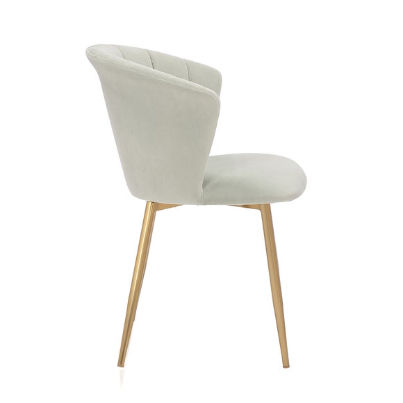 Kendall Velvet Chair Dunelm