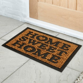 Home Sweet Home Coir Rubber Doormat