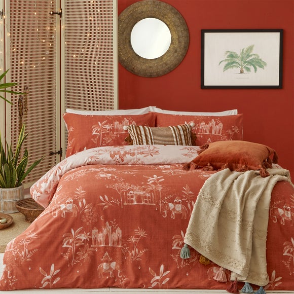 dunelm red bedding sets