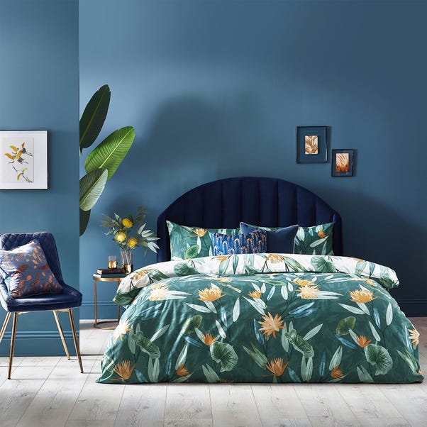 furn. Tigerlily Duvet Cover and Pillowcase Set image 1 of 3