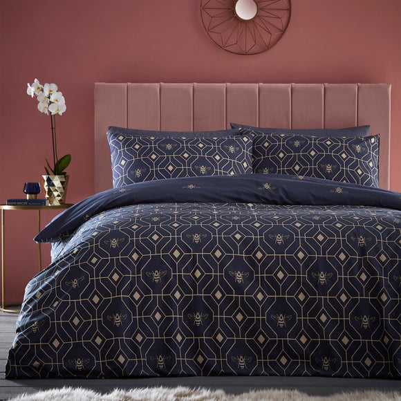 bee deco duvet set