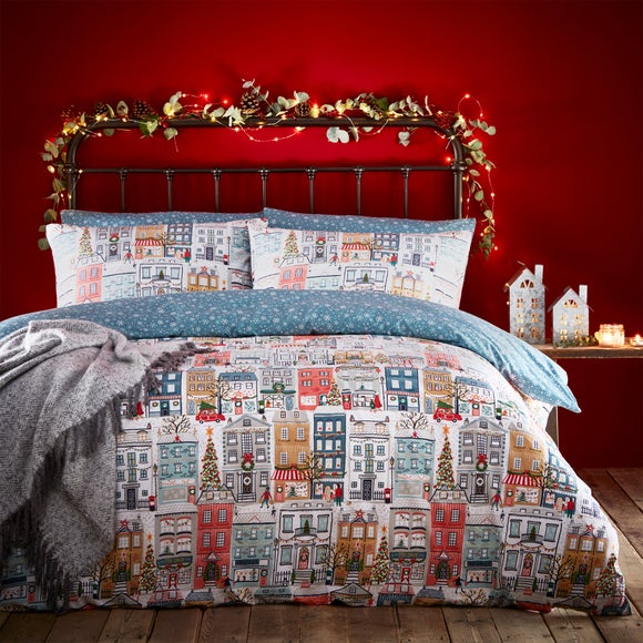 christmas duvet set argos