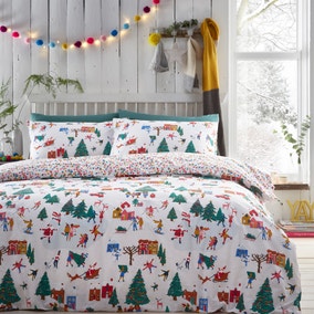 Furn. Christmas Together Duvet Cover and Pillowcase Set
