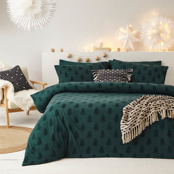 emerald green bedding dunelm