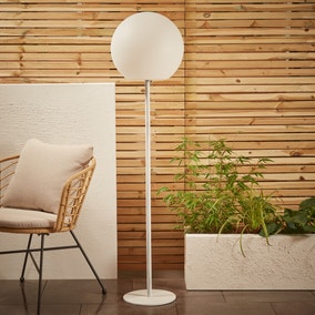 Elements Circle Rechargeable Free Standing Light with Remote Control