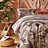 Furn. Malaysian Palm Blush Floral Reversible Duvet Cover and Pillowcase Set  undefined