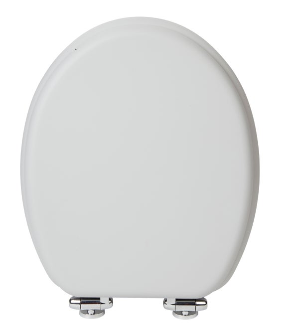 Grey Soft Touch Toilet Seat Dunelm
