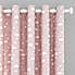 Pink Cloud Thermal Blackout Eyelet Curtains  undefined