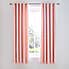 Pink Gingham Thermal Blackout Eyelet Curtains  undefined