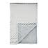Catherine Lansfield So Soft Velvet Touch Silver Zig Zag Pinsonic Throw Silver