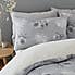 Catherine Lansfield Cosy Painterly Floral Duvet Cover and Pillowcase Set  undefined