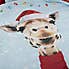 Catherine Lansfield Christmas Giraffe Duvet Cover and Pillowcase Set  undefined