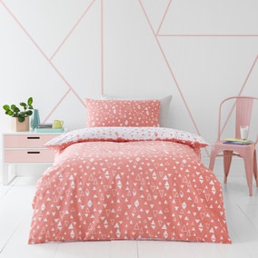 Triangle Duvet Cover and Pillowcase Set
