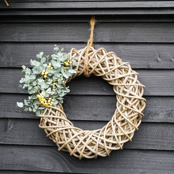 Artificial Natural Rattan Wreath image 1 of 2
