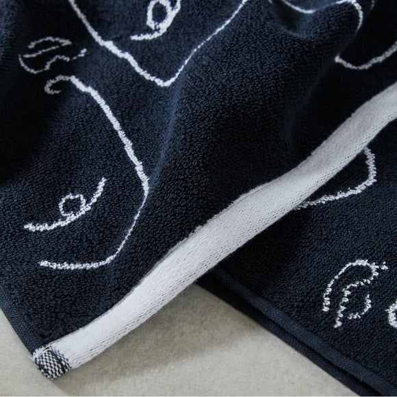 Faces 100 Cotton Towel Dunelm