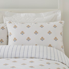 Dorma Weybourne 100% Cotton Oxford Pillowcase Pair