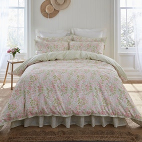 Dorma Darcy 100% Cotton Duvet Cover and Pillowcase Set