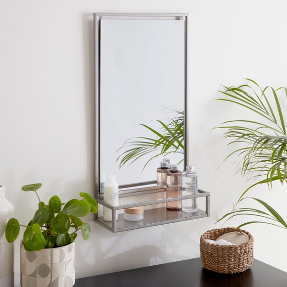 Bathroom mirror deals cabinet dunelm