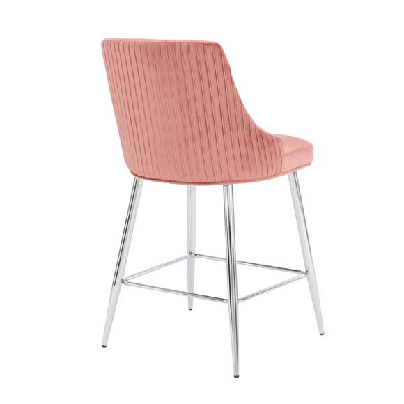 dunelm pink bar stool