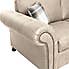 Oakland Right Hand Soft Faux Leather Corner Sofa Soft Faux Leather Marble
