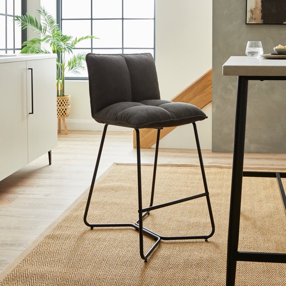 dunelm red bar stools