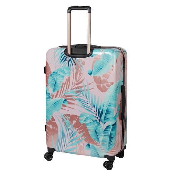 Bevelled Gem Floral Suitcase | Dunelm