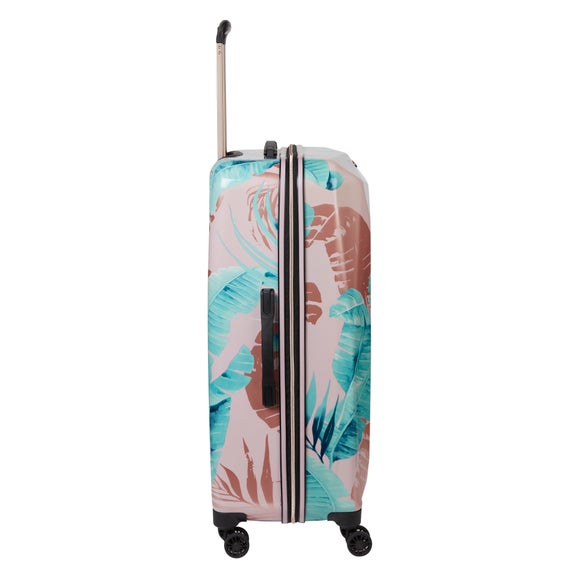 Bevelled Gem Floral Suitcase | Dunelm
