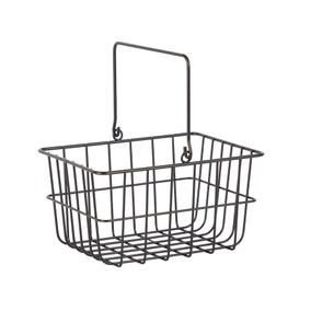 Wire Black Storage Basket