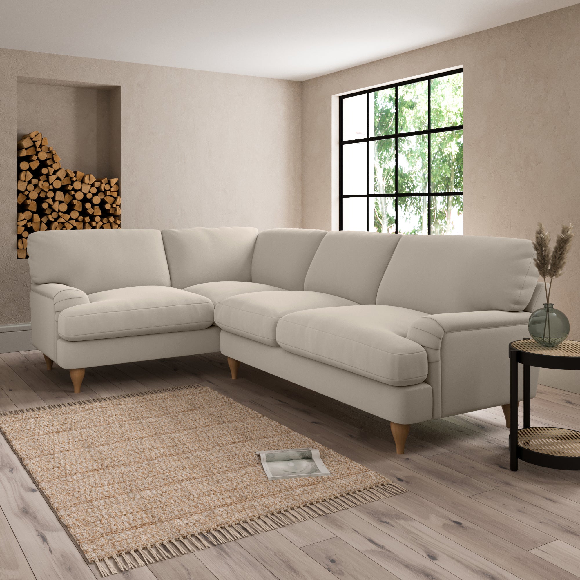 Darwin Corner Sofa Cream