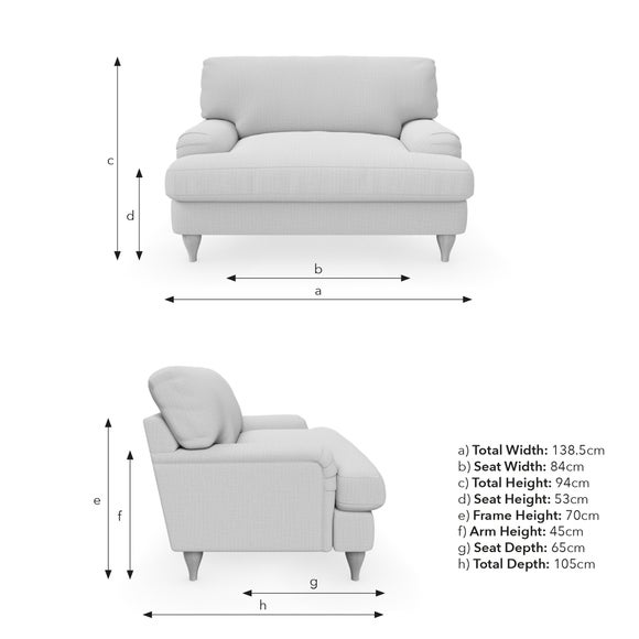 Darwin Snuggle Chair Dunelm