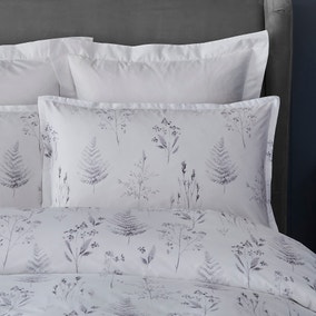 Dorma Purity Botanical 100% Cotton Oxford Pillowcase Pair