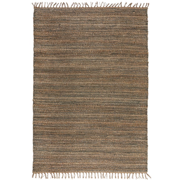Clio Jute Cotton Rug Dunelm