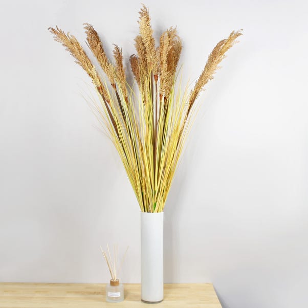 Artificial Tall Natural Seeded Grass Stem image 1 of 4