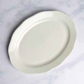Scalloped Edge Serving Platter