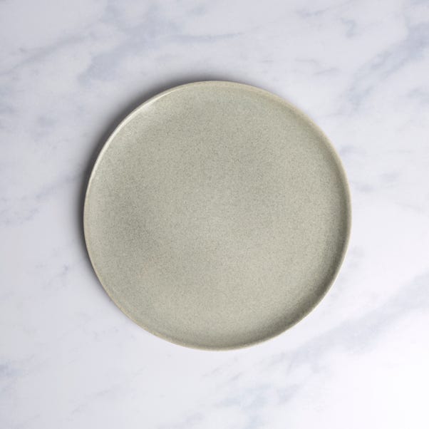Amalfi Reactive Glaze Stoneware Side Plate, Grey image 1 of 2