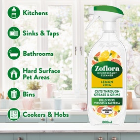 Zoflora Lemon Zing Disinfectant Cleaner