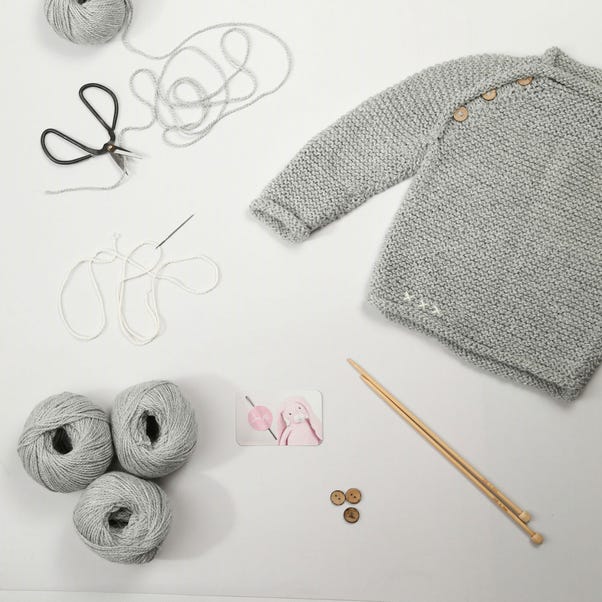 Blossom Baby Jumper Knitting Kit image 1 of 7